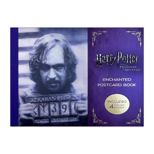 Potter Prisoner 魔法明信片 Harry Book 英语书籍 哈利波特与阿兹卡班3 Postcard and 英文原版 Azkaban the 周边 Enchanted