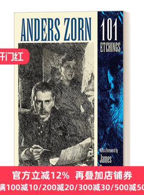Anders Zorn, 101 Etchings 安德斯佐恩101件蚀刻作品