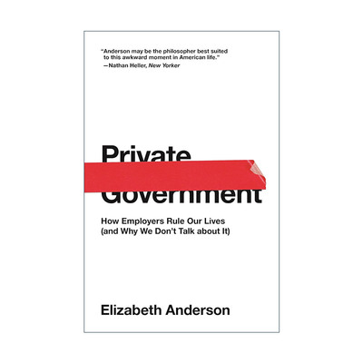 正版 Private Government 英文原版 进口英语书籍