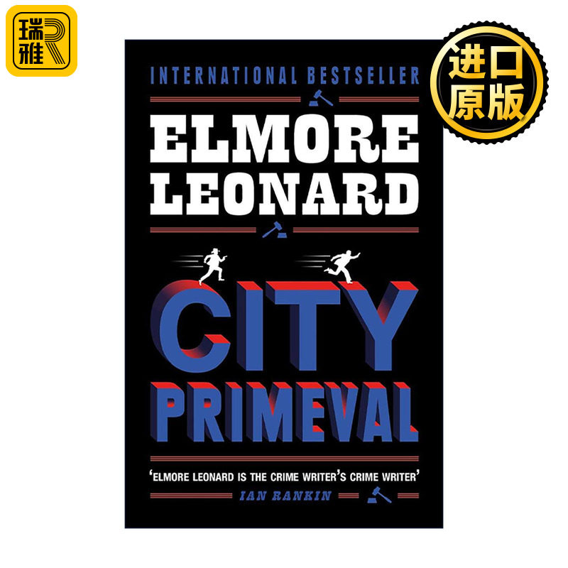英文原版 City Primeval 火线警探 影视原著 侦探悬疑犯罪小说 埃尔默?伦纳德 Elmore Leonard 英文版 进口英语原版书籍