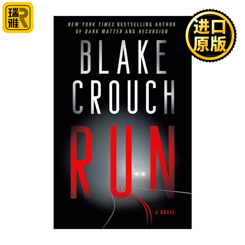 英文原版 Run 逃 科幻小说 人生复本作者布莱克·克劳奇 英文版 进口英语原版书籍