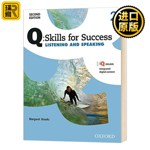牛津学术成功系列教材听说 2级 英文原版 Oxford Q Skills for Success Listening and Speaking 2 英语词汇语言学习进口英语书籍