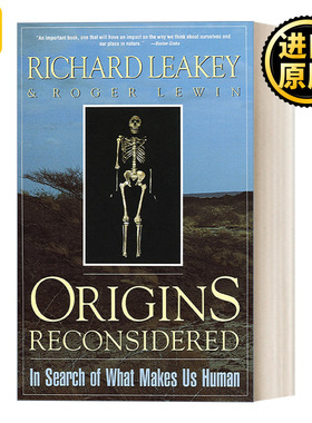 英文原版 Origins Reconsidered Richard Leakey Roger Lewin
