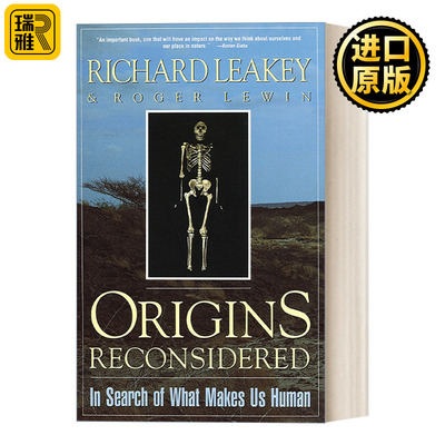 英文原版 Origins Reconsidered Richard Leakey Roger Lewin