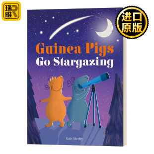 精装 Stargazing 豚鼠去看星星 儿童绘本 英文原版 Pigs Guinea