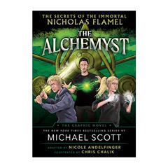 英文原版The Alchemyst The Secrets of the Immortal Nicholas Flamel炼金术士 永生的尼古拉 弗莱梅的秘密 漫画版 迈克尔 斯科特