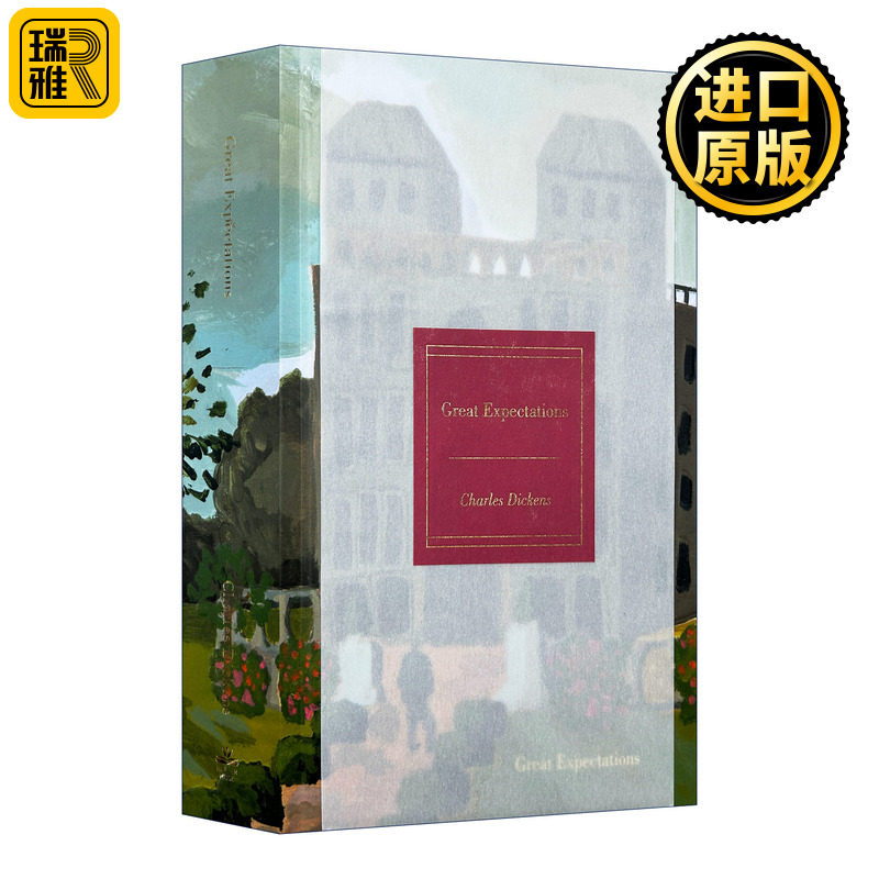 英文原版 Great Expectations 远大前程 绘图刷边版 Harper Muse 英文版 进口英语原版书籍图片