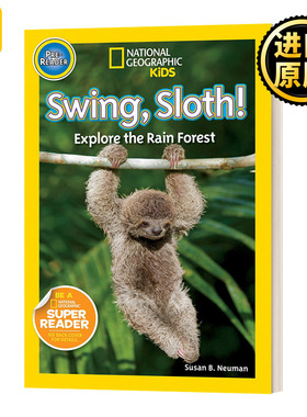 National Geographic Kids Readers Prereader Swing Sloth