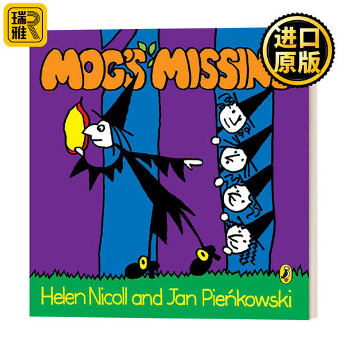 英文原版绘本 Mog's Missing 小猫莫格不见了 英文版 Helen Nicoll，Jan Pienkowski 进口英语原版书籍