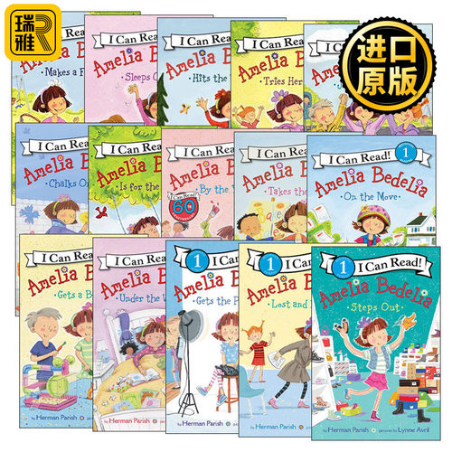 阿米莉亚系列15册英文原版