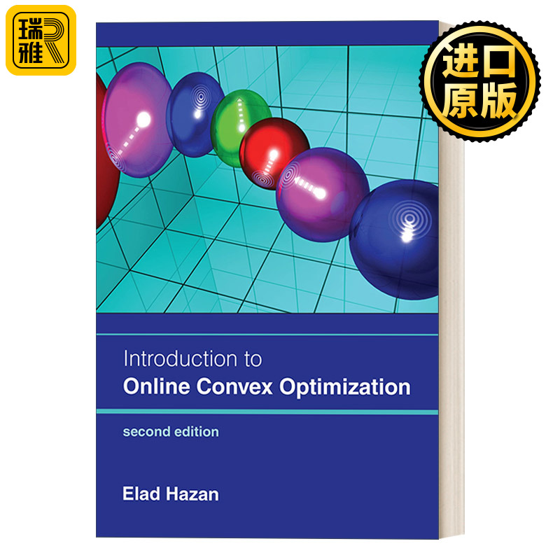 英文原版 Introduction to Online Convex Optimization second edition 在线凸优化导论 第二版 Elad Hazan精装 进口英语原版书籍