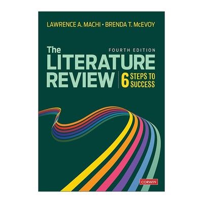 英文原版 The Literature Review 怎样做文献综述 六步走向成功 英文版 进口英语原版书籍