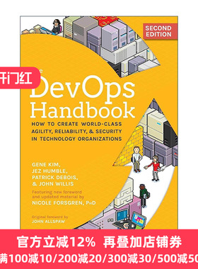 英文原版 The DevOps Handbook 实践指南DevOps 第2版 英文版 进口英语原版书籍