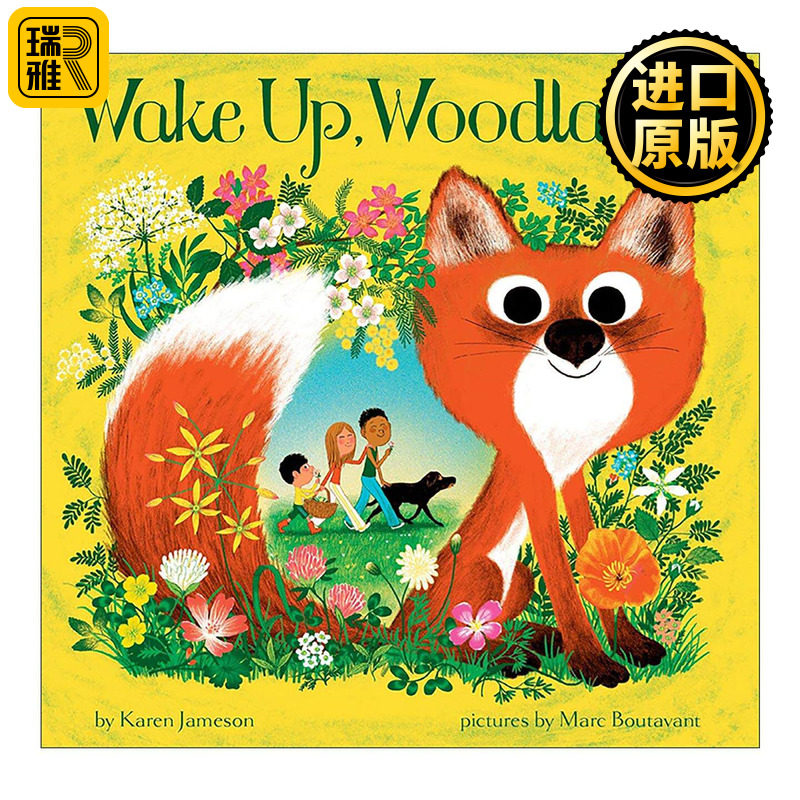 英文原版 Wake Up Woodlands 苏醒的森林 精装 森林之梦续集 春天绘本 英文版 进口英语原版书籍