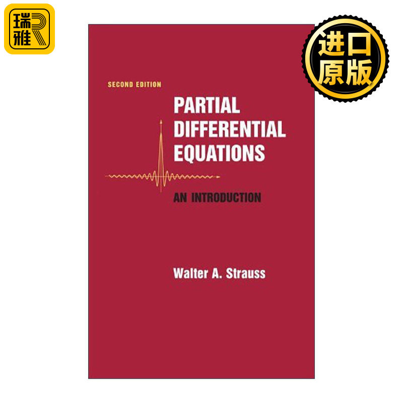 英文原版 Partial Differential Equations 偏微分方程导论 第2版 精装 英文版 进口英语原版书籍
