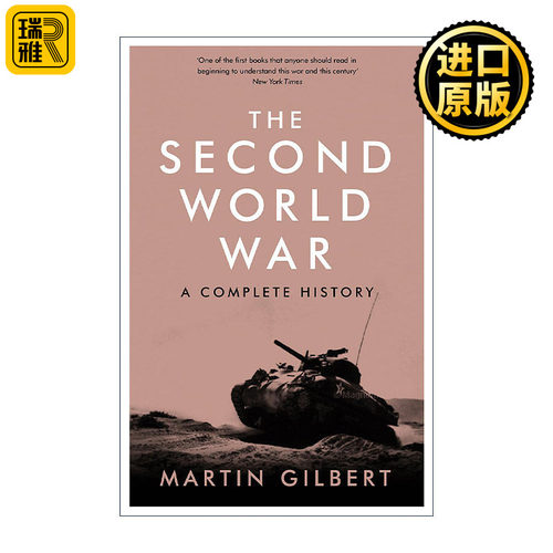 英文原版 The Second World War 第二次世界大战史 马丁?吉尔伯特 Martin Gilbert 英文版 进口英语原版书籍