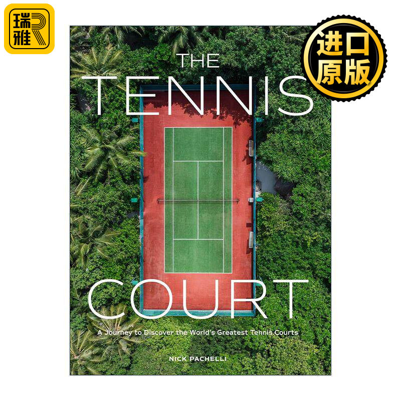 英文原版 The Tennis Court 全球网球场地 精装 英文版 进口英语原版书籍