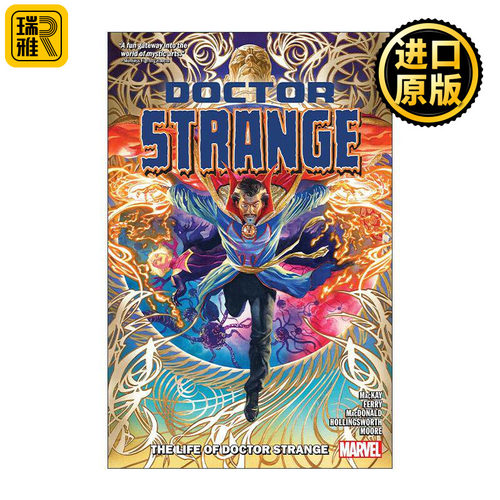 英文原版 Doctor Strange By Jed Mackay Vol. 1 奇异博士 卷一 他的一生 漫威漫画 英文版 进口英语原版书籍