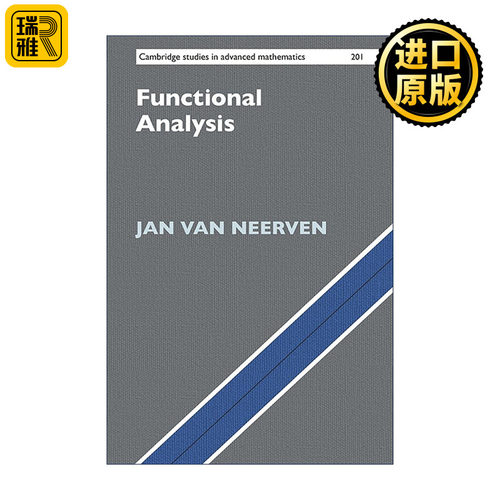 英文原版 Functional Analysis 泛函分析 剑桥高等数学研究系列 Jan van Neerven 英文版 进口英语原版书籍