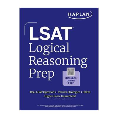 英文原版 Logical Reasoning Prep 2025 卡普兰 LSAT逻辑推理 英文版 进口英语原版书籍