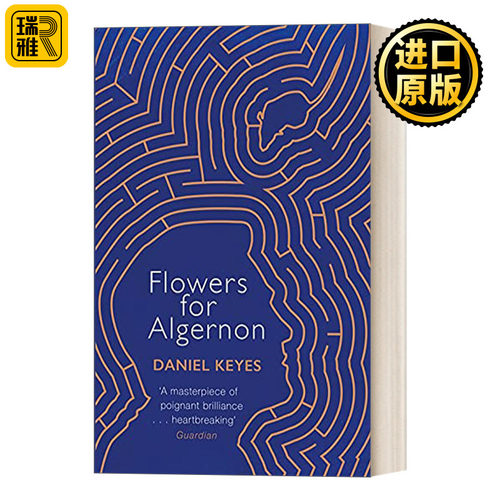 英文原版 Flowers For Algernon 献给阿尔吉侬的花束 丹尼尔·凯斯 星云奖 英文版 进口英语原版书籍