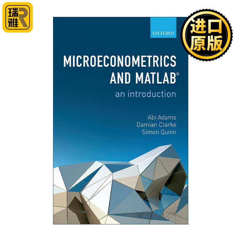 Microeconometrics and MATLAB: An Introduction 微观计量经济学与MATLAB语言入门