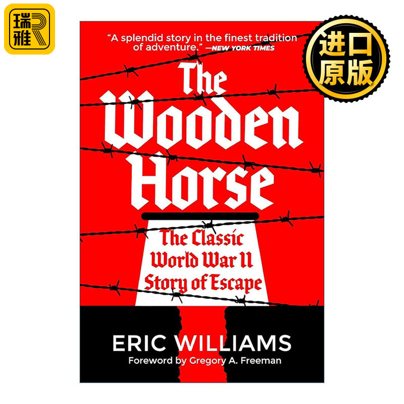 英文原版 The Wooden Horse 木马计 二战经典越狱全纪录 英文版 进口英语原版书籍