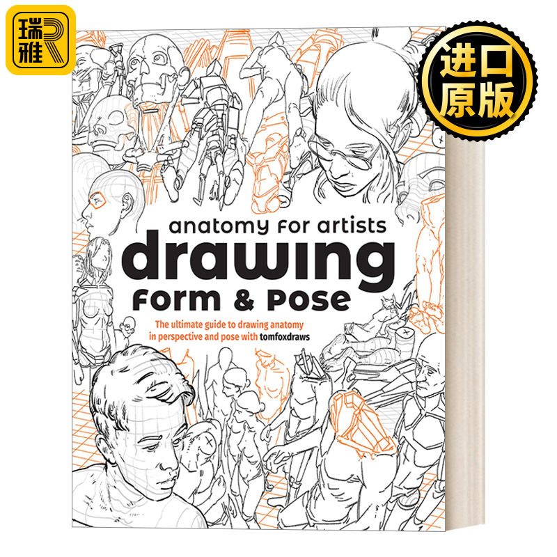 Anatomy for Artists Drawing Form and Pose 英文原版 艺用人体剖析 绘画教程