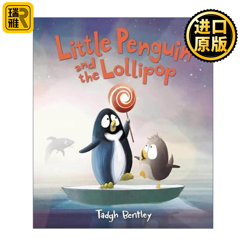 英文原版 Little Penguin and the Lollipop 小企鹅和棒棒糖 精装绘本 英文版 进口英语原版书籍
