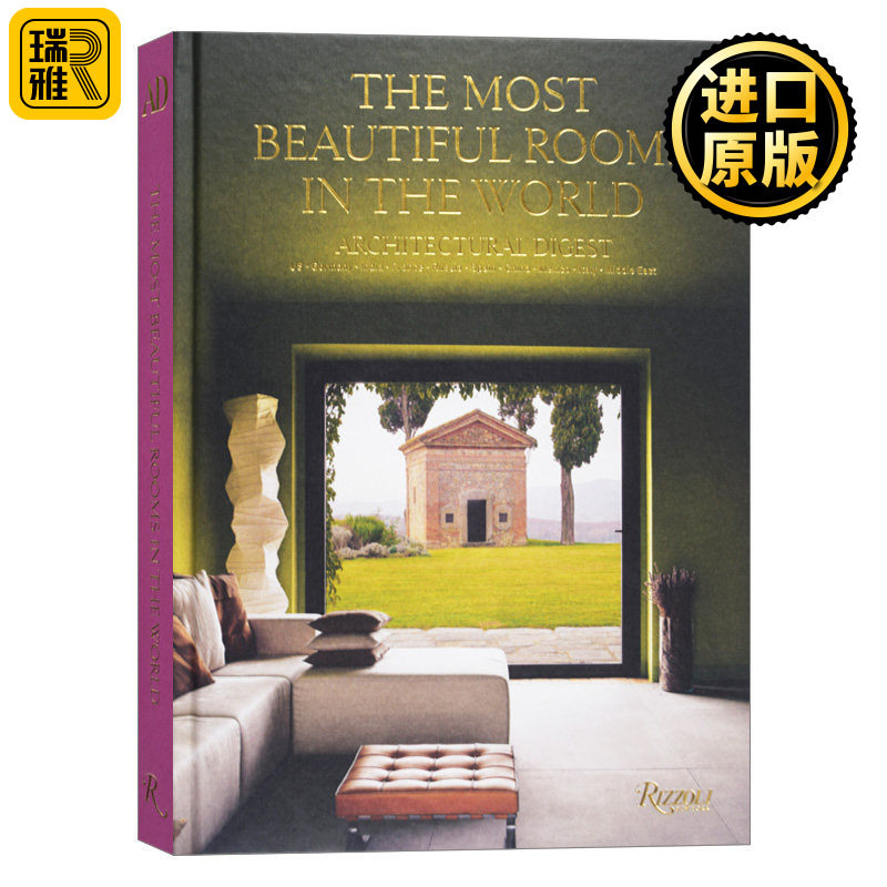 现货 AD建筑文摘 世界上的美丽房间 英文原版 Architectural Digest 室内居住空间设计 杂志新策划全球美丽房间摄影集进口英语书籍