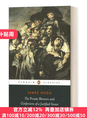 英文原版 The Private Memoirs and Confessions of a Justified Sinner 一个清白罪人的忏悔 詹姆斯·霍格 英文版 进口英语书籍