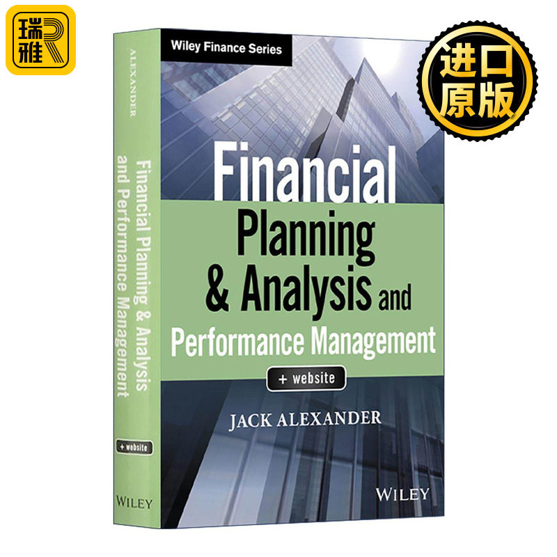 英文原版 Financial Planning & Analysis and Performance Management 财务规划分析和绩效管理 英文版 进口英语原版书籍