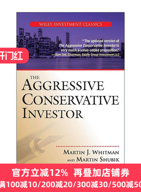 英文原版 The Aggressive Conservative Investor 攻守兼备 积极与保守的投资者 投资师Martin Whitman 英文版 进口英语原版书籍