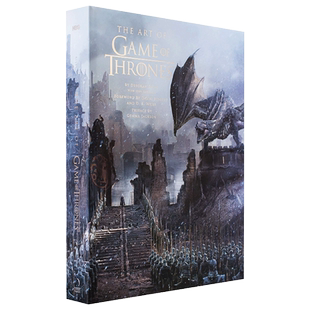 冰与火之歌 官方影视艺术画册设定集 The Art of Game of Thrones 英文原版 权力的游戏 设计手册 英文版进口英语书籍