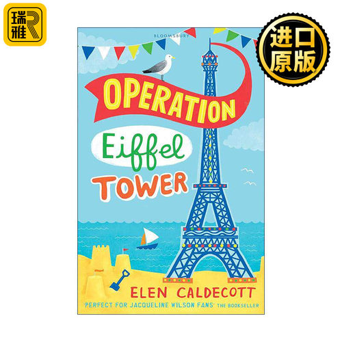 英文原版 Operation Eiffel Tower 经营埃菲尔铁塔 儿童文学 Elen Caldecott 英文版 进口英语原版书籍