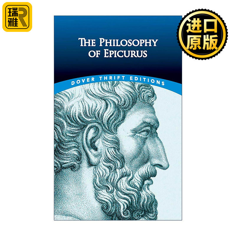 英文原版 The Philosophy of Epicurus 伊壁鸠鲁的哲学 古希腊 Dover Thrift Editions 英文版 进口英语原版书籍