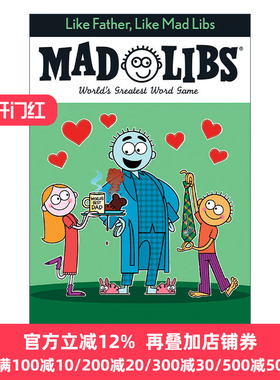 Like Father, Like Mad Libs 喜欢爸爸 疯狂填词游戏