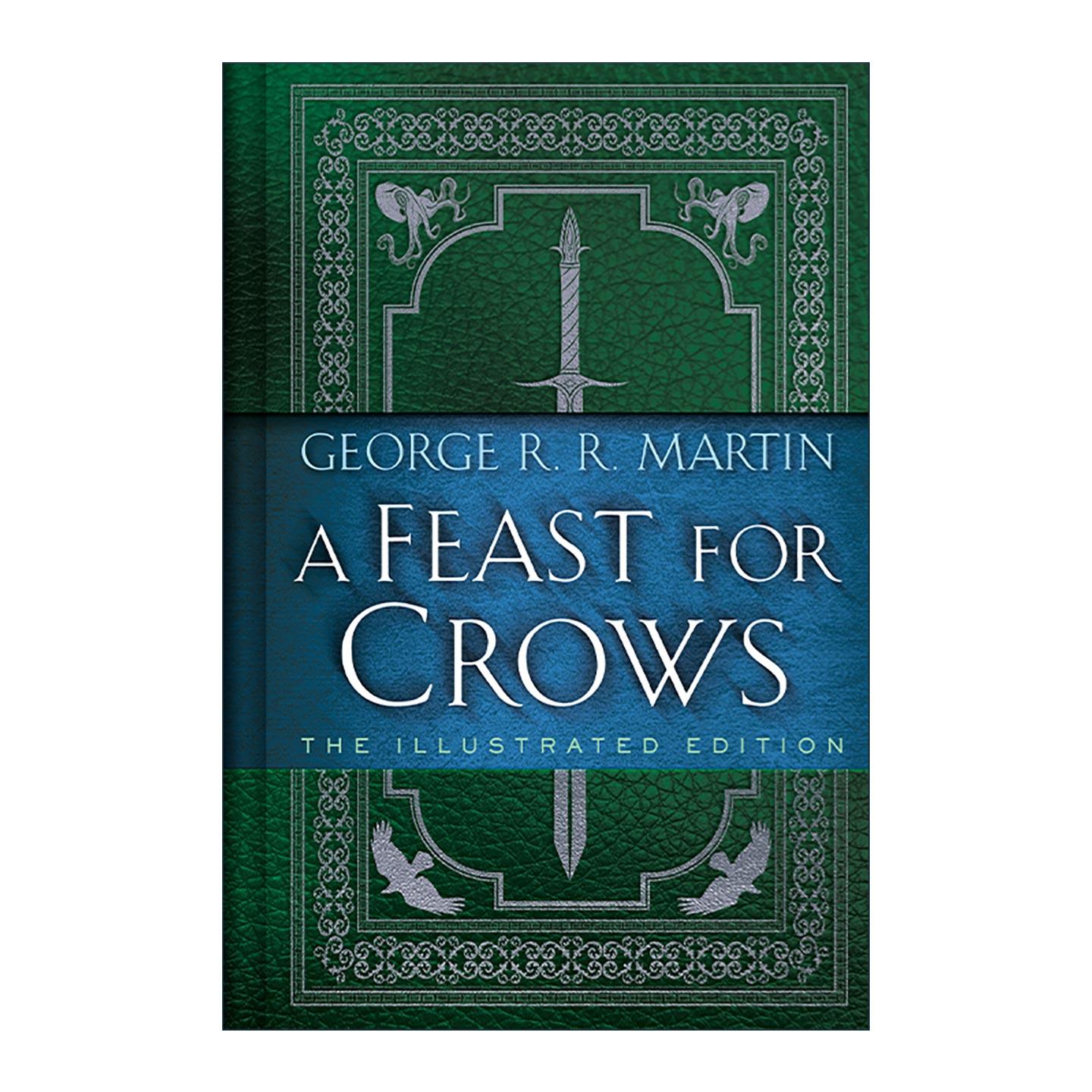 英文原版 A Feast for Crows 冰与火之歌4 群鸦的盛宴 精装插图收藏版 乔治·R. R. 马丁 英文版 进口英语原版书籍