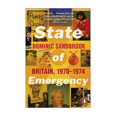 英文原版 State of Emergency 危机年代 1970-1974英国当代社会文化史 Dominic Sandbrook 英文版 进口英语原版书籍