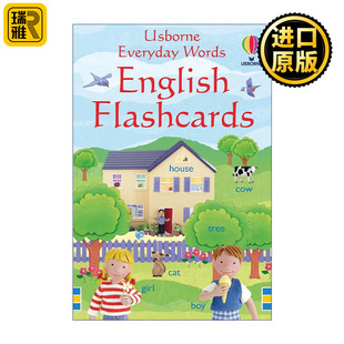 Everyday Words English Flashcards 尤斯伯恩 英语日常用语词卡