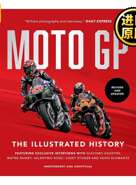 英文原版 MotoGP The Illustrated History 2023 世界摩托车锦标赛图解历史精装 英文版 进口英语原版书籍