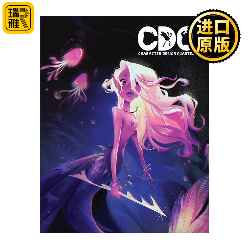 英文原版 Character Design Quarterly 28 CDQ角色设计季刊28 绘画插画游戏动漫3D建模进口画册 人物设计指南 进口英语原版书籍