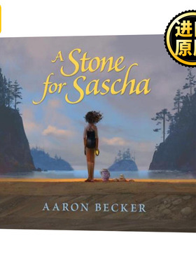A Stone for Sascha 莎莎的石头 5-9岁儿童 精装 凯迪克奖得主Aaron Becker儿童绘本