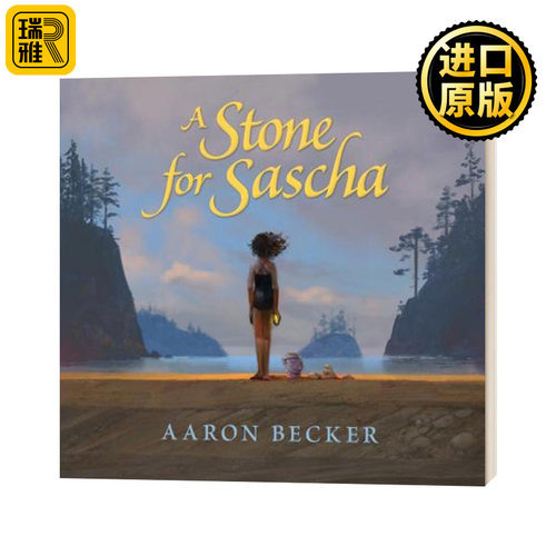 A Stone for Sascha 莎莎的石头 5-9岁儿童 精装 凯迪克奖得主Aaron Becker儿童绘本