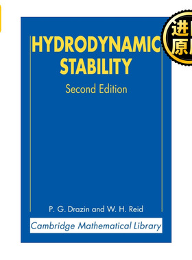 Hydrodynamic Stability 流体稳定性 剑桥数学图书馆系列