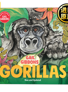 英文原版 Gorillas (New & Updated Edition) 4-8 Gail Gibbons
