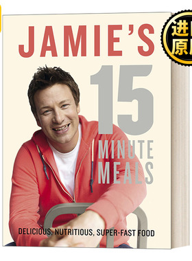 Jamie's 15Minute Meals 杰米奥利弗 15分钟快速食谱 精装 英文原版