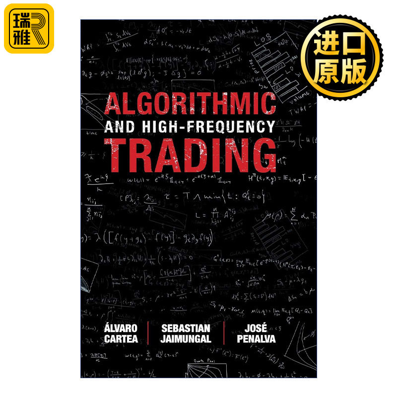 英文原版 Algorithmic and High-Frequency Trading lvaro Cartea