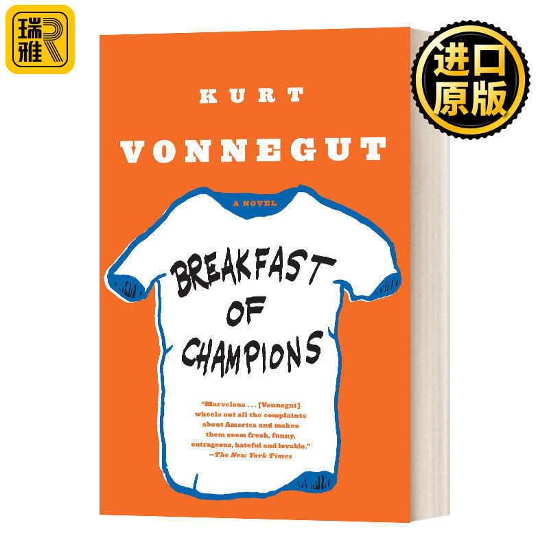 Breakfast of Champions 冠军早餐 库尔特冯内古特 英文原版图片