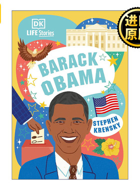 DK Life Stories Barack Obama  DK人物故事：奥巴马  人物传记